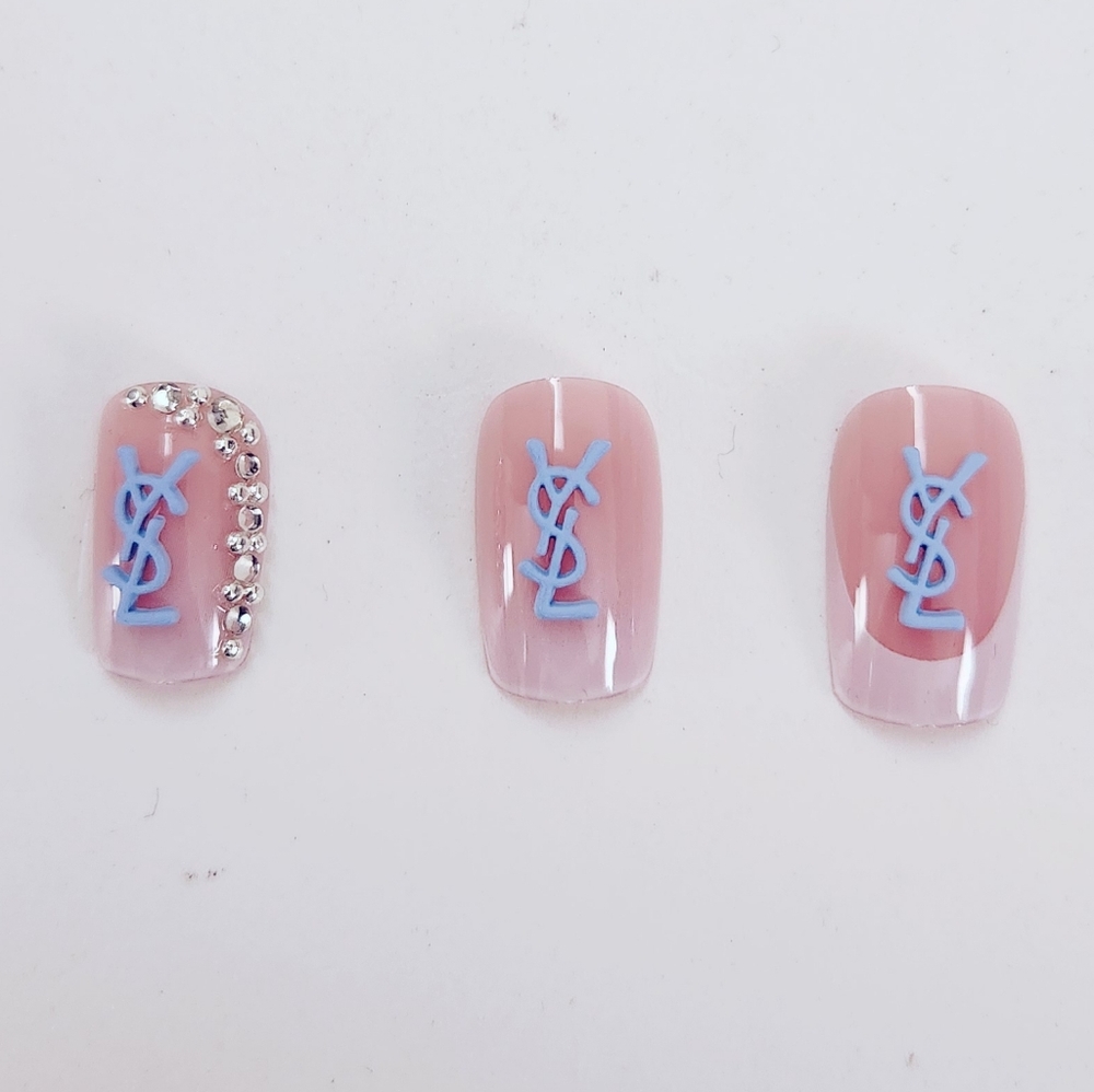 Luxury Nail Charms Blue